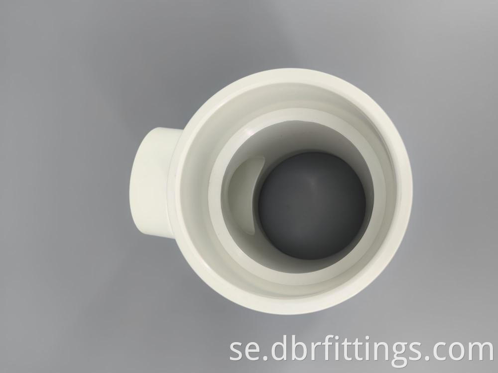 PVC pipe fittings SANITARY TEE REDUCING HXHXH